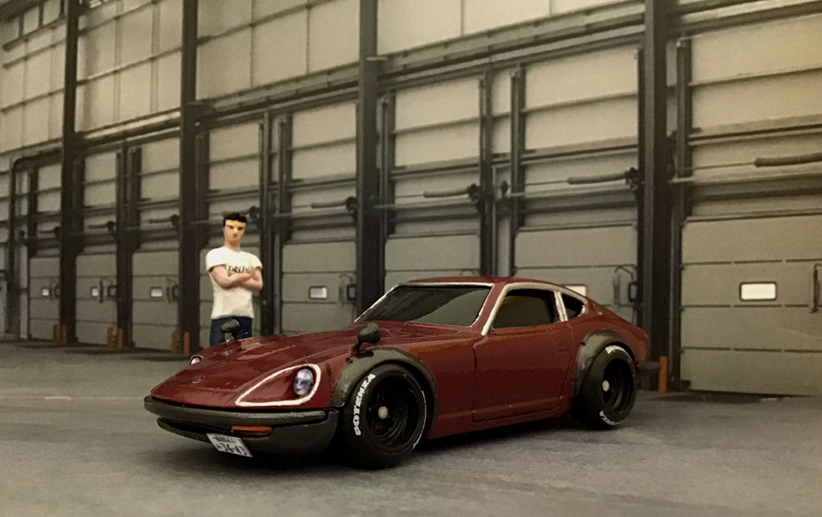 ホットウィール72話 日産フェアレディZ(240ZG) : 知恵と勇気で