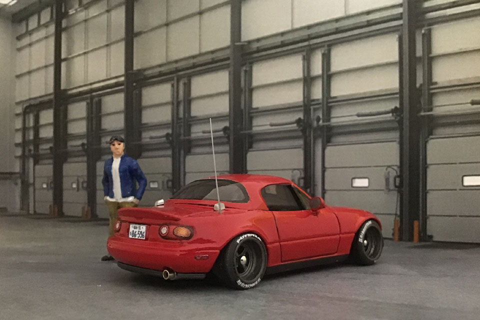 ホットウィール46話 頭文字D編 末次トオル ユーノスロードスター