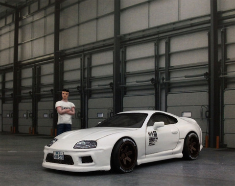 ホットウィール77話 頭文字D編 皆川英雄 スープラRZ(JZA80) : 知恵と