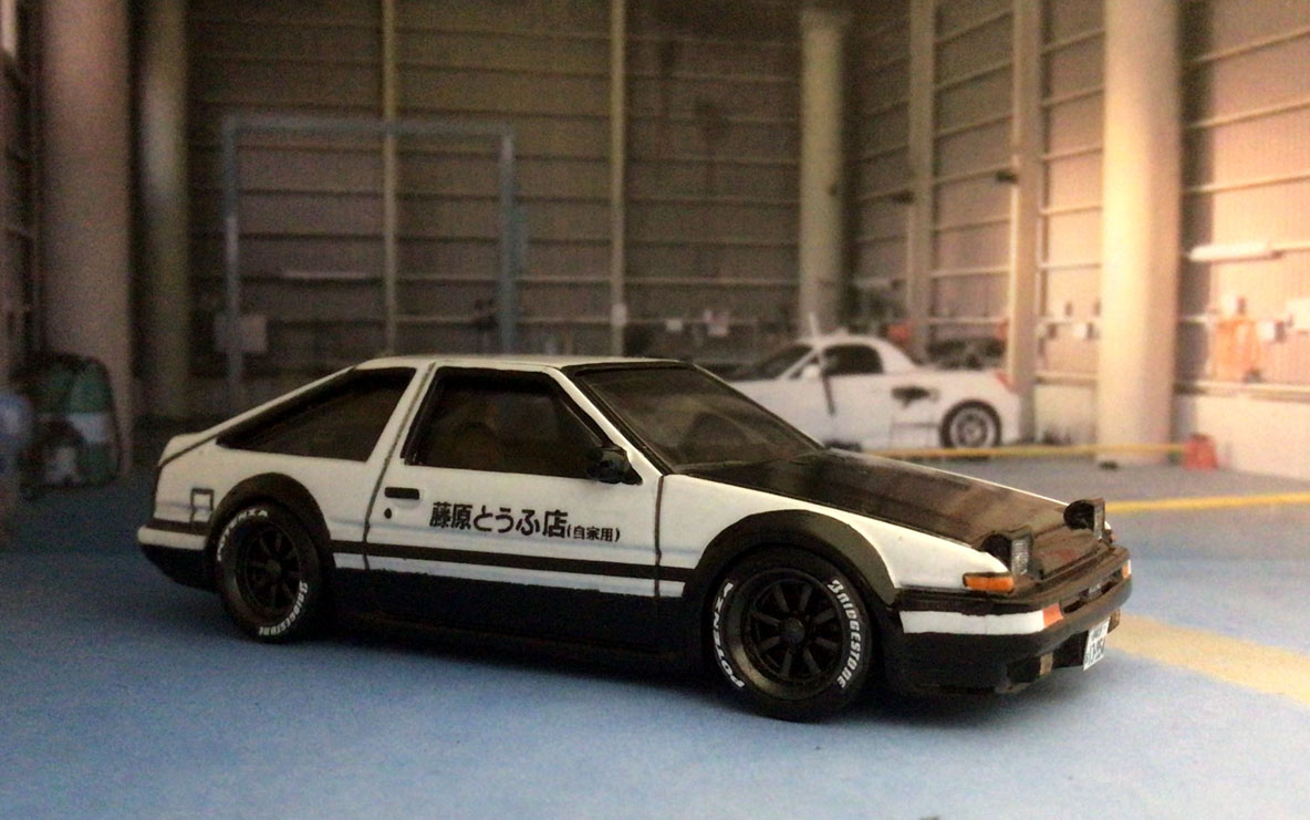 ホットウィール73話 頭文字d編 藤原拓海 スプリンタートレノ Ae86 知恵と勇気で楽しむhobby