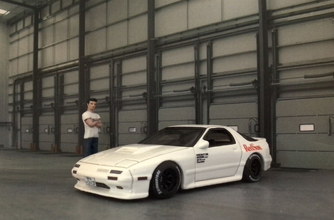 WHELART 1/18 マツダ RX-7 FC3S 頭文字 高橋涼介 WHELART 1/18 マツダ RX-