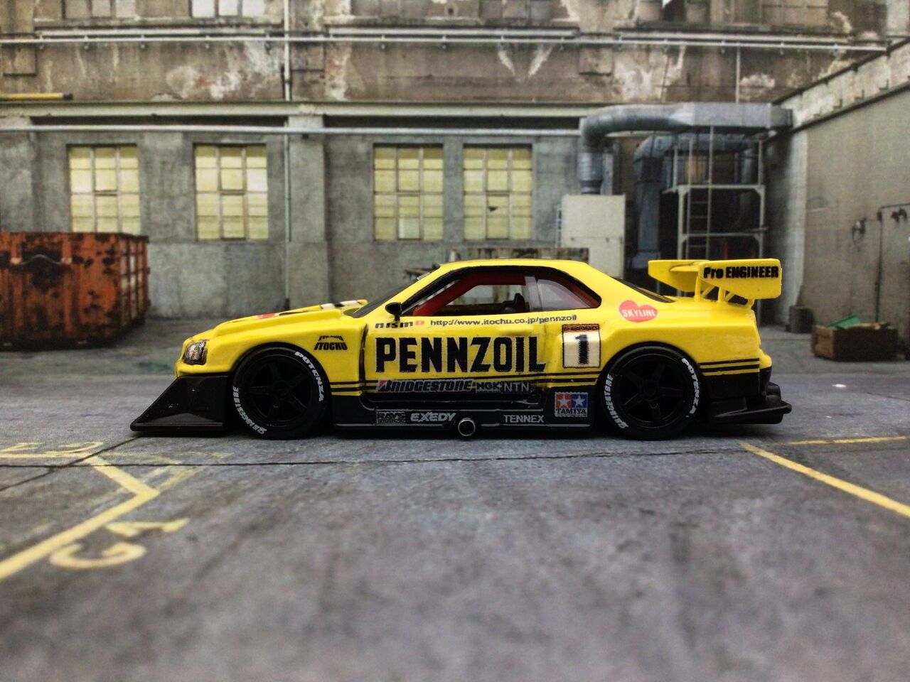 ホットウィール118話 LB-ER34 SUPER SILHOUETTE NISSAN SKYLINE