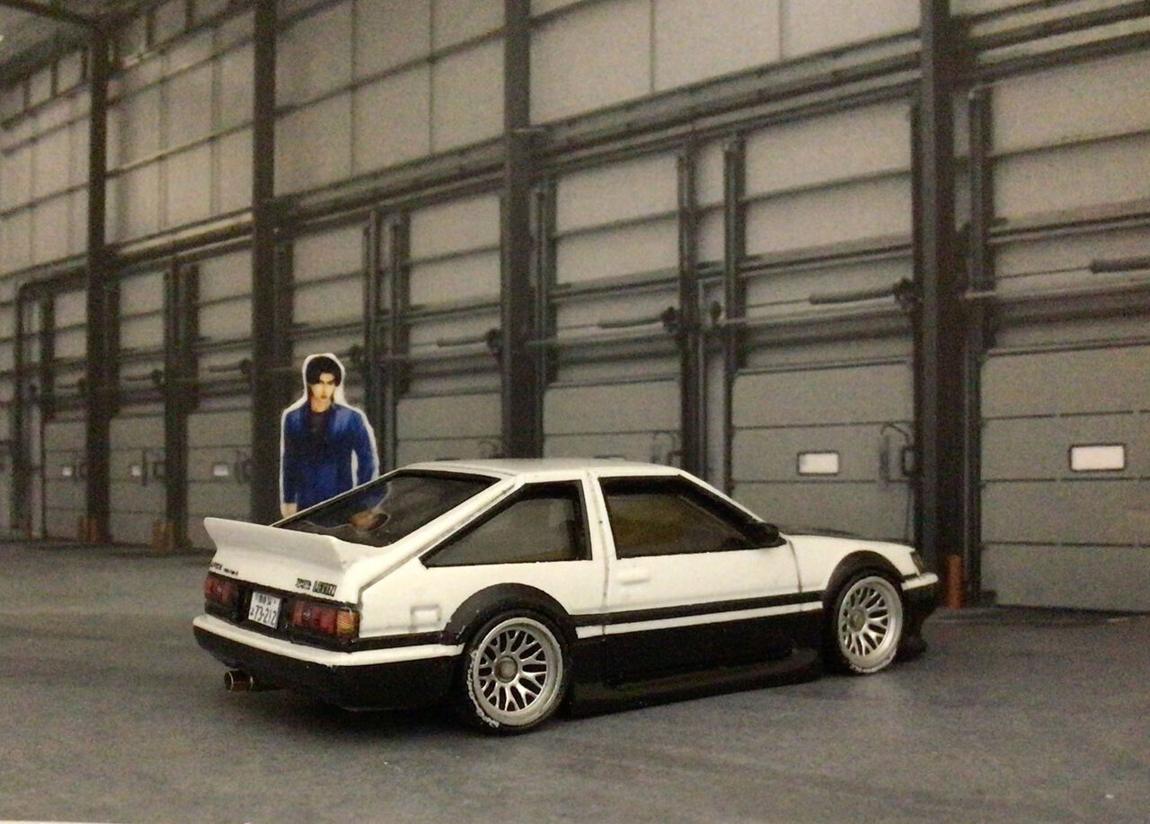 ホットウィール119話 頭文字D編 秋山渉 カローラレビン(AE86) : 知恵と