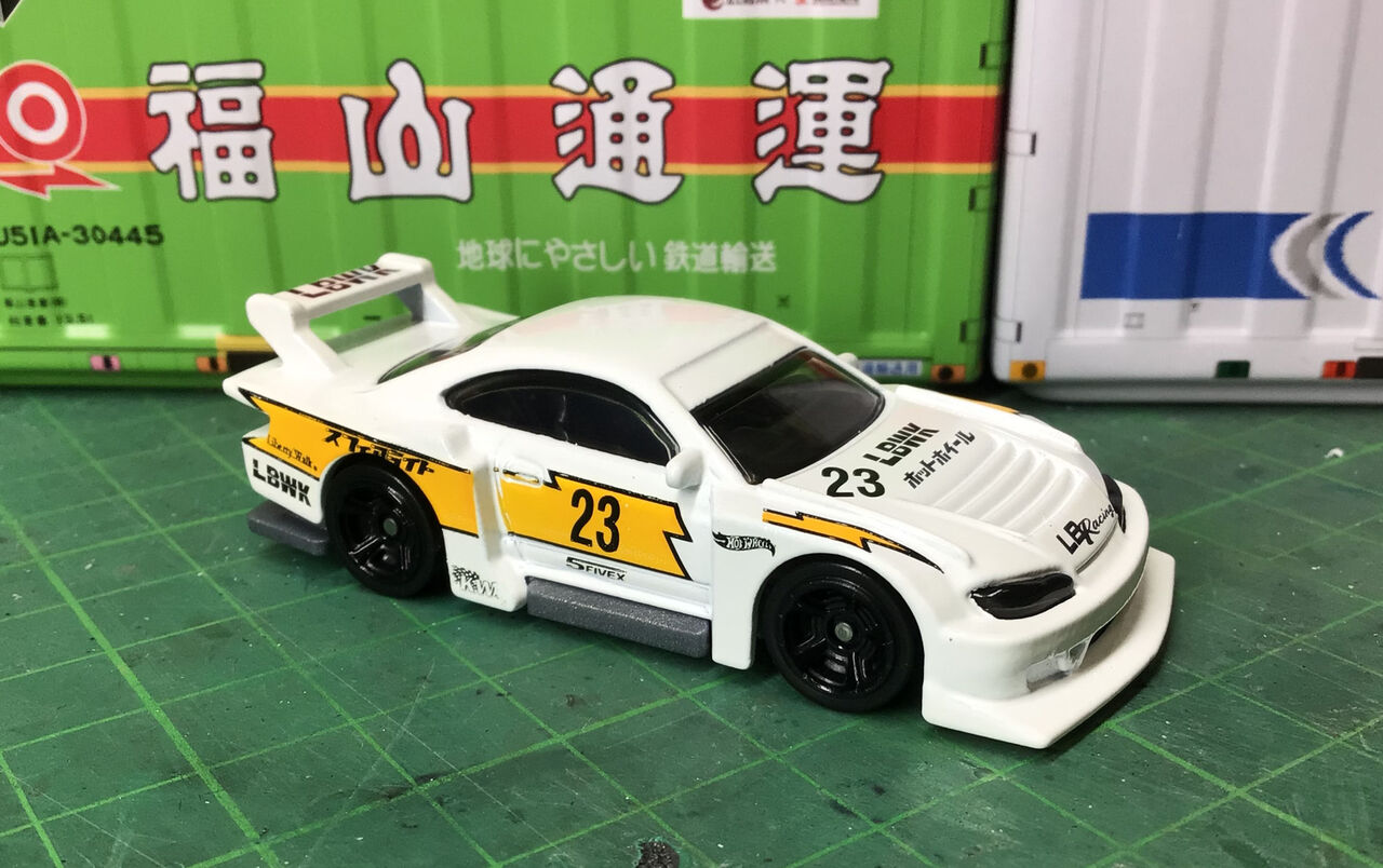 ホットウィール  LB SUPER SILHOUETTE SILVIA S15 Hot Wheels - LB Super Silhouette Nissan Silvia (S15) (Black