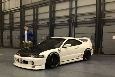 ホットウィール44話 頭文字D編 スマイリー酒井 インテグラ タイプR