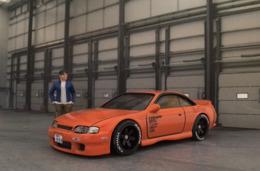 ホットウィール37話 頭文字d編 中村賢太 シルビアs14 前期型 知恵と勇気で楽しむhobby