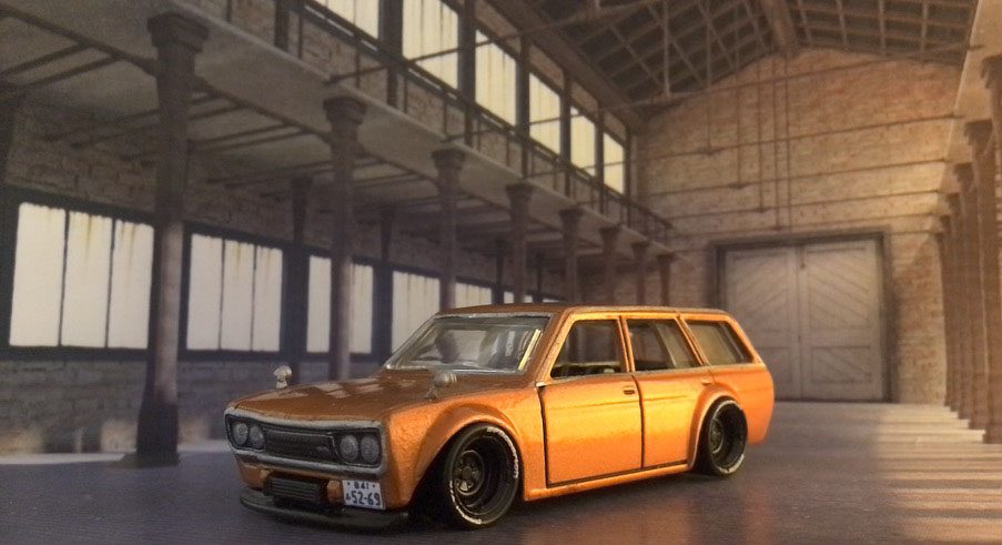 ホットウィール62話 ダットサン ブルーバードワゴン (510