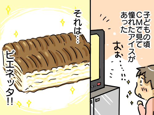 伝説のアイス、ビエネッタ : 新・規格外でもいいじゃない