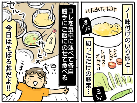 そぼろ丼4