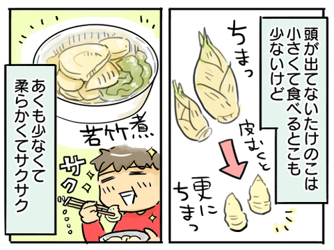 父のたけのこ4