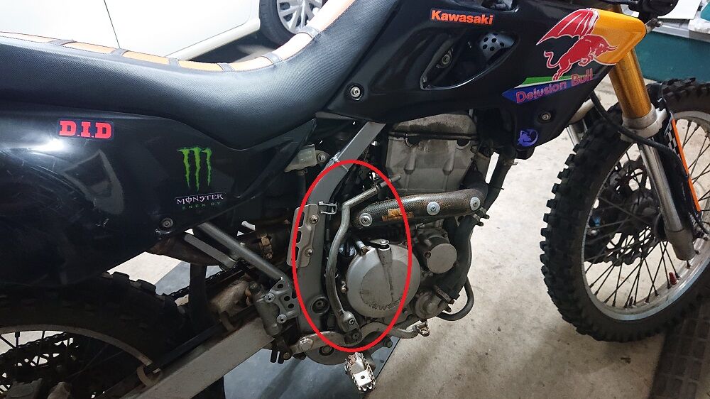 39965km KLX250 カワサキ LX250S 中型☆ 始動動画あり KLX250の始動性