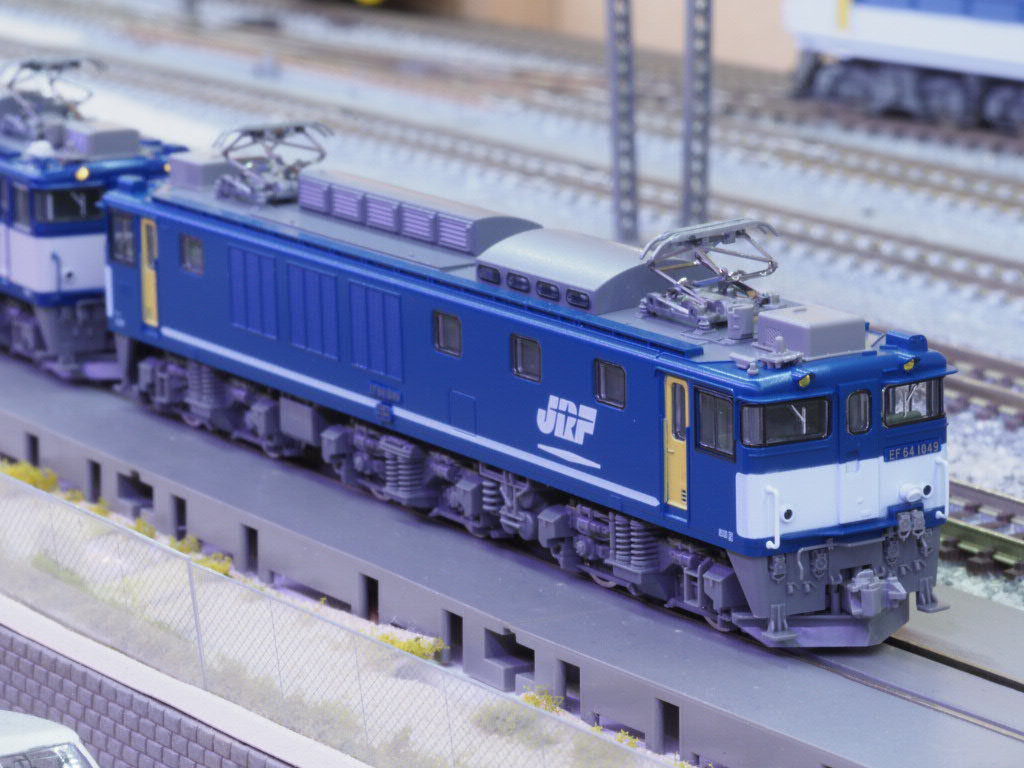 TOMIX EF64 1000番台 広島工場色 入線しました : 7畳部屋の鉄道模型