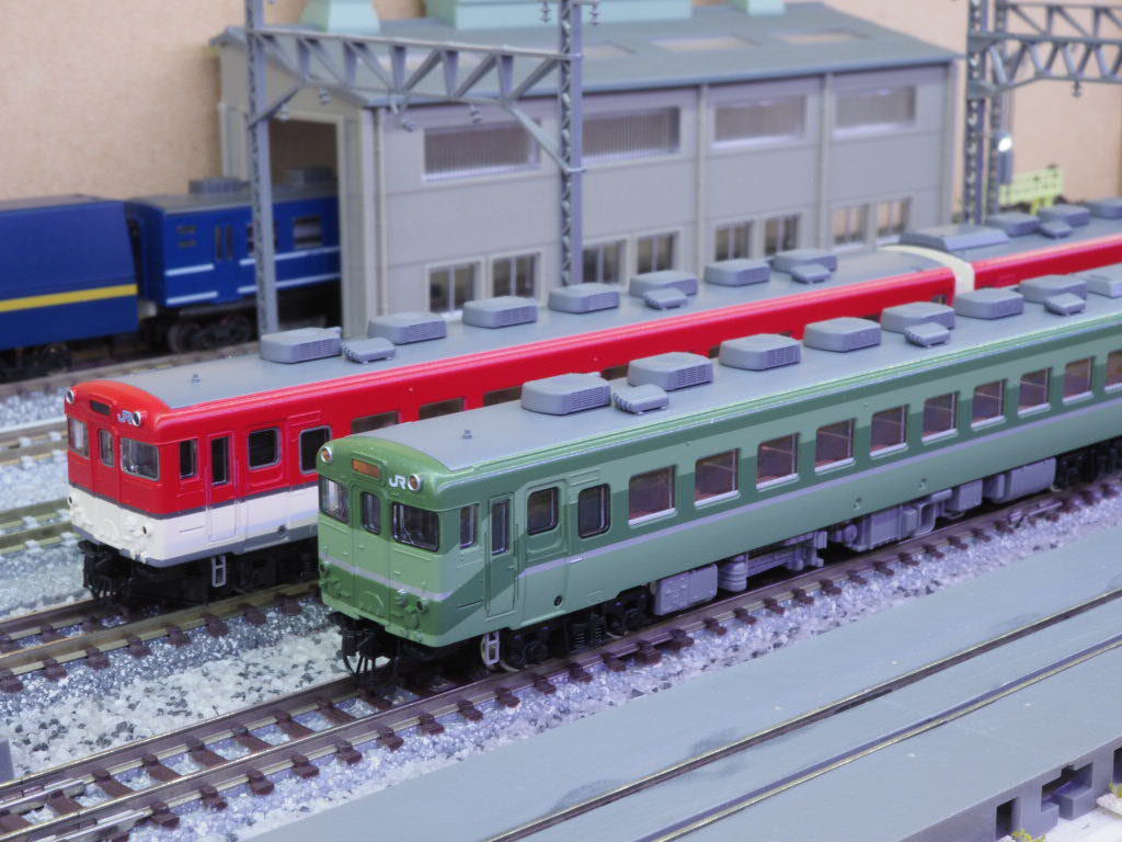 TOMIX キハ58 2代目広島急行色 : 7畳部屋の鉄道模型