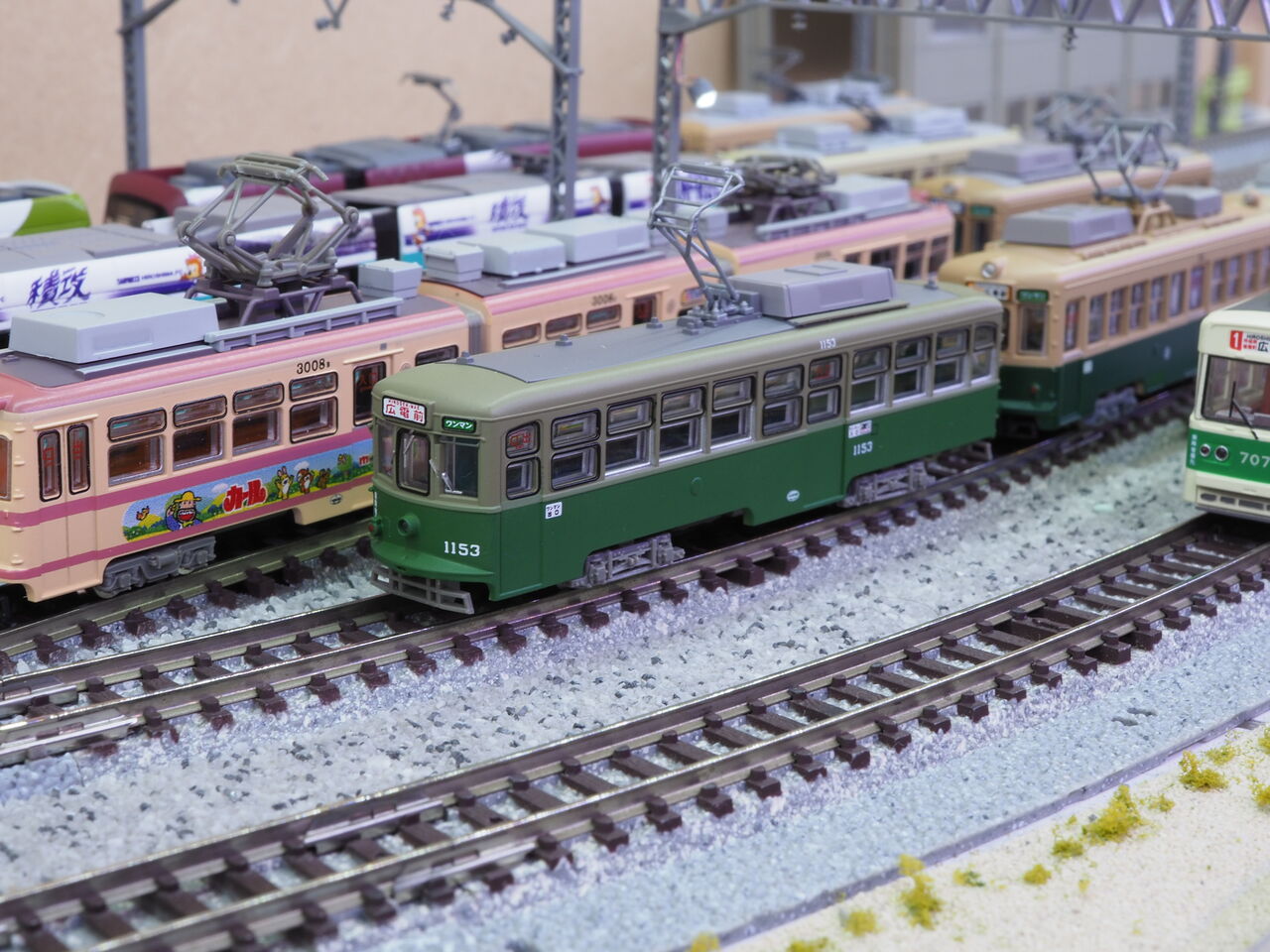 鉄道模型 tomitsuka TOMYTEC 鉄道コレクション 広島電鉄1150形 1153号 鉄道模型 中古