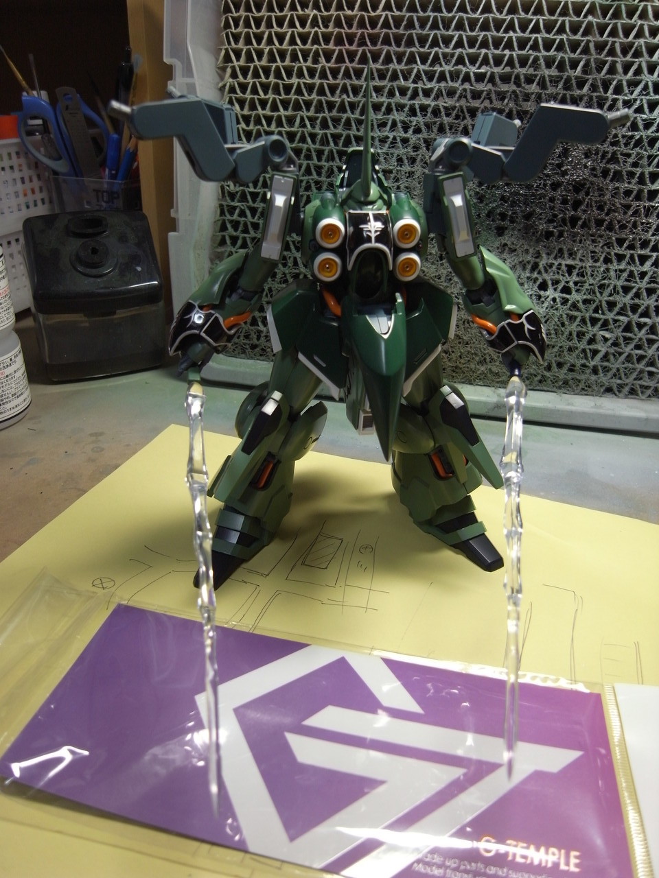 今日のクシャトリヤ Hiqparts フルバーストソード装備 ガンプラの作り方