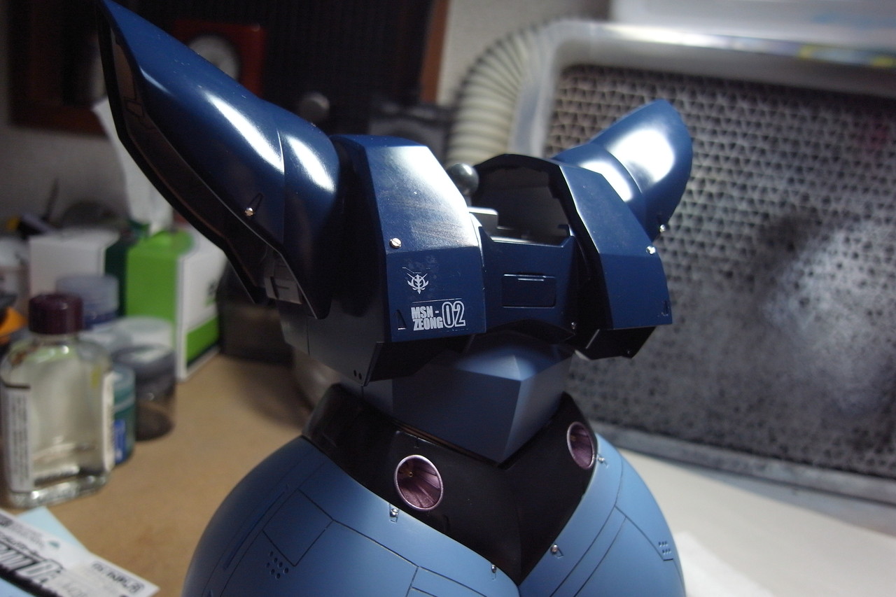 梨地塗装やってます ガンプラの作り方 梨地塗装やってます ガンプラの作り方
