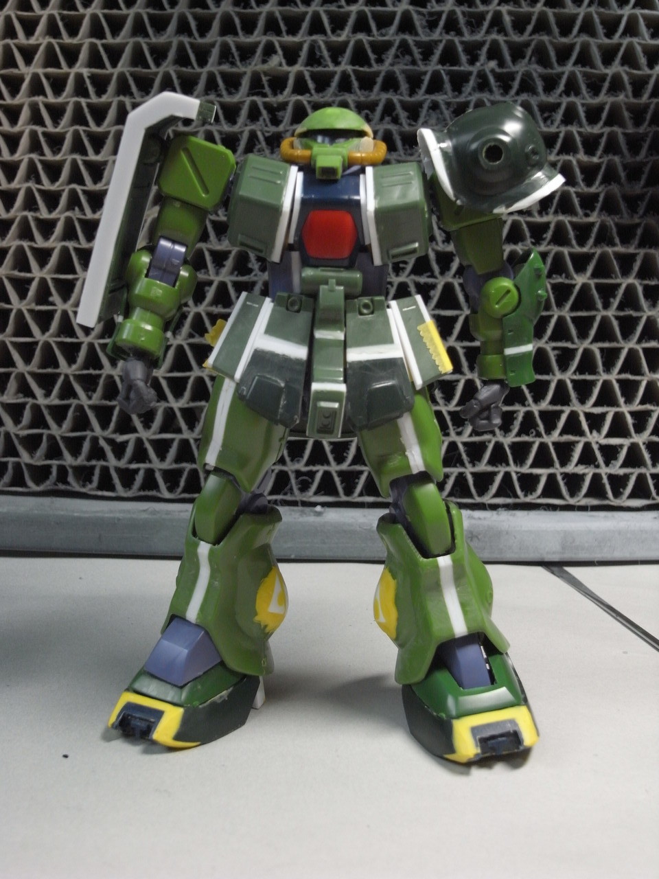 Hgucザクii改 3面図 ガンプラの作り方