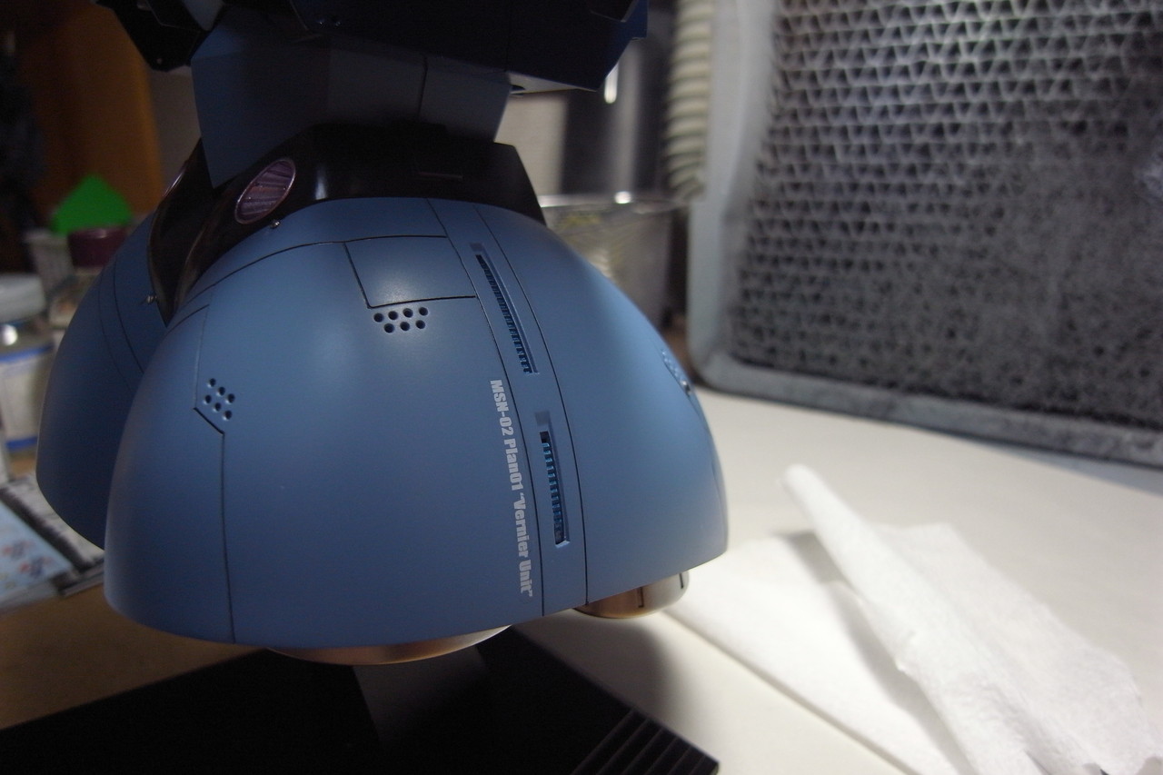 梨地塗装やってます ガンプラの作り方 梨地塗装やってます ガンプラの作り方
