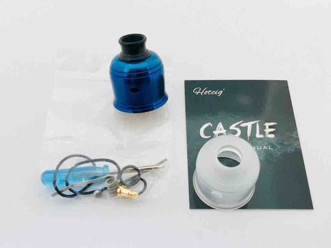 【アトマイザー レビュー】Hotcig Castle BF RDA : SapporoVapor RYUK55 VAPE沼blog♪