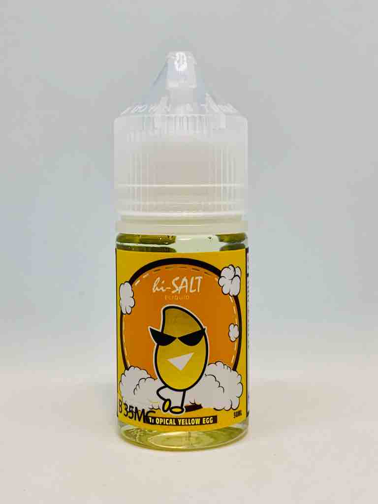 リキッド レビュー Hiliq Tropical Yellow Egg ニコチンソルトリキッド Sapporovapor Ryuk55 Vape沼blog