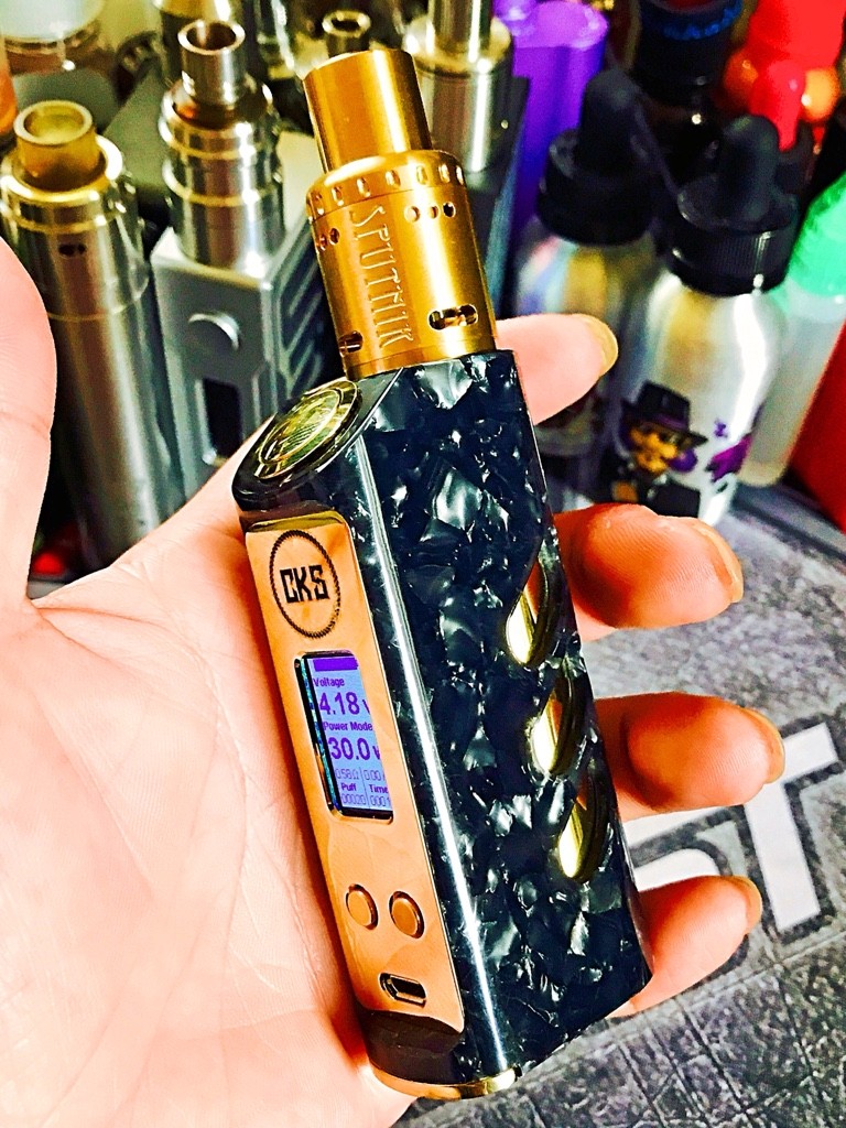 MOD レビュー】CKS X ASMODUS VR STRIDE 80W Box Mod