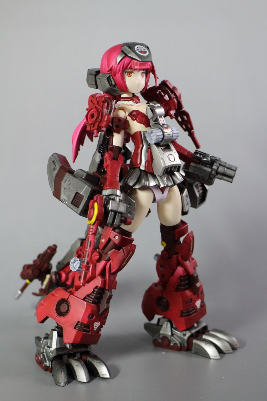 改造、全塗装】コトブキヤ HMM ゾイド イグアン 完成品