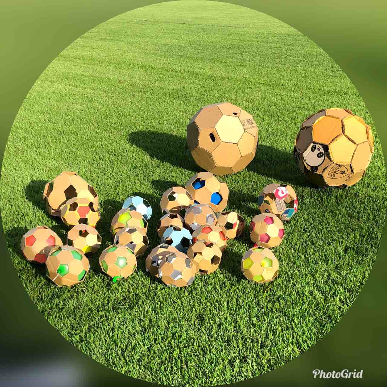 段ボールのサッカーボール 小型 龍のblog 段ボールのサッカーボール 小型 龍のblog