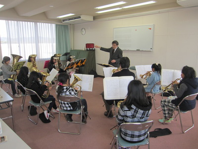 吹奏楽教室体験