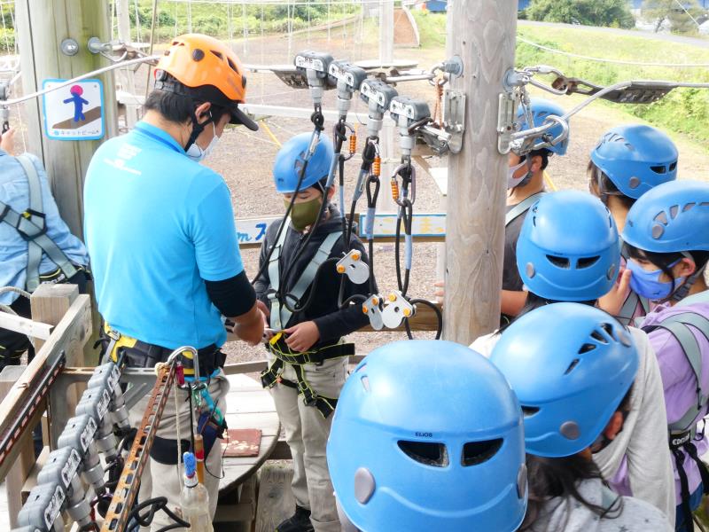 10月18日 チャレンジクラブ びわこスカイアドベンチャー 開催 竜王町公民館のブログ