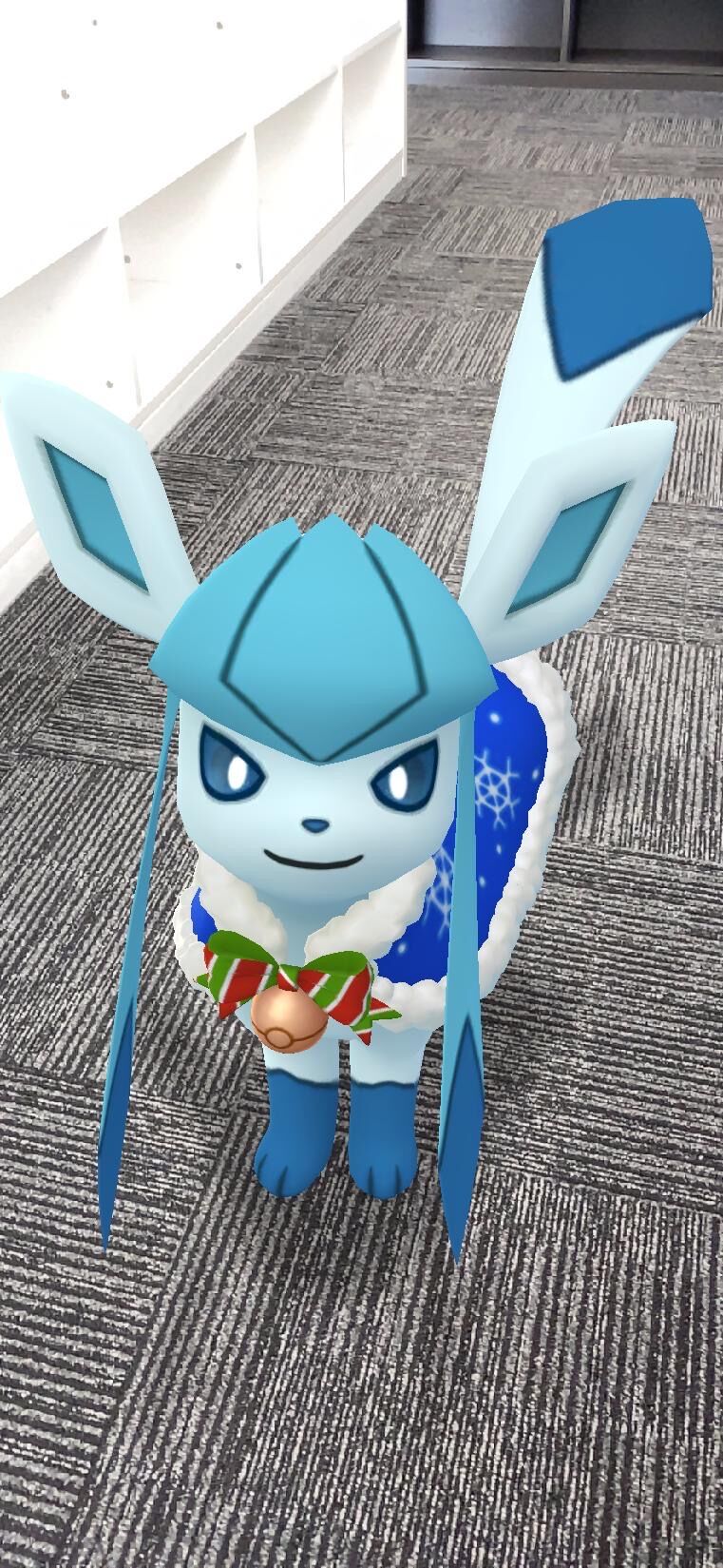 ポケモンgo クリスマスコスプレのグレイシア色違い 捕まえたんですけど自慢しにきました ポケモンgo速報