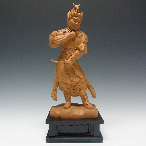 十二神将 木彫仏像 貴重古美術 精密細工 職人手作り 仏教工芸品｜彫刻 