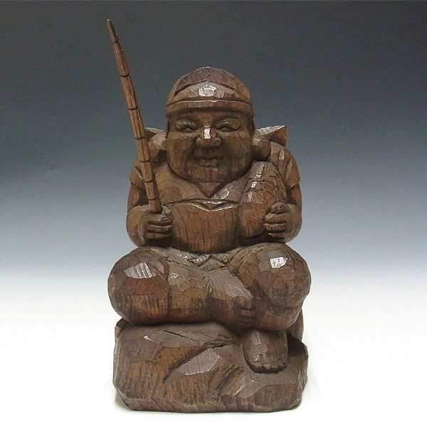 Amazon.co.jp: 極小仏 准胝観音 10.3cm（木製：ツゲ 金泥仕上