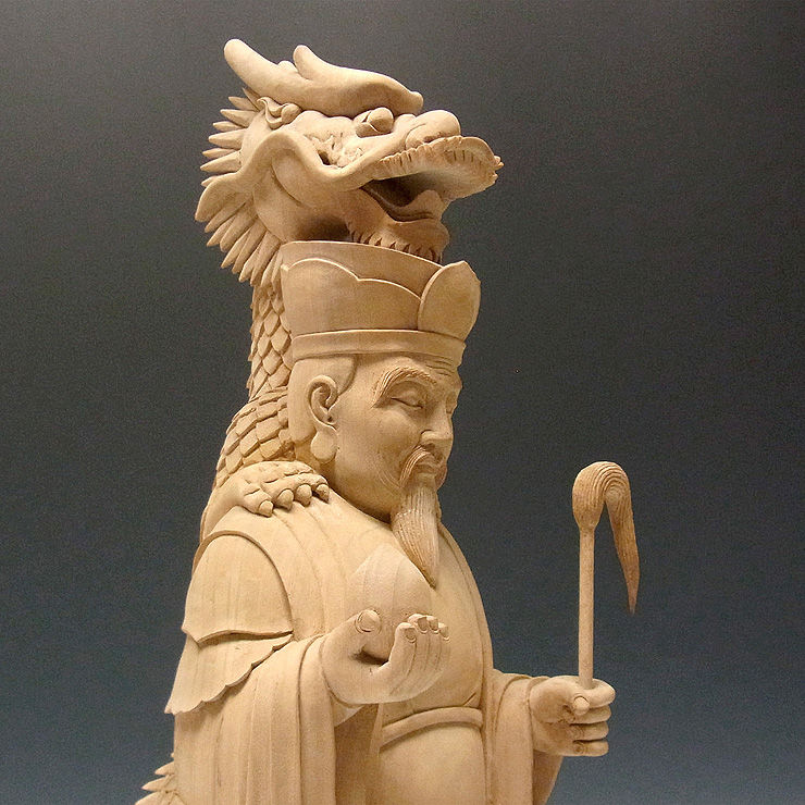 【月末セール・新品】 八大龍王　総金箔仕上げ　高さ約9.8cm　八王　八大竜王 フォロー割・新品】 八大龍王 総金箔仕上げ 高さ約9.8cm 八王