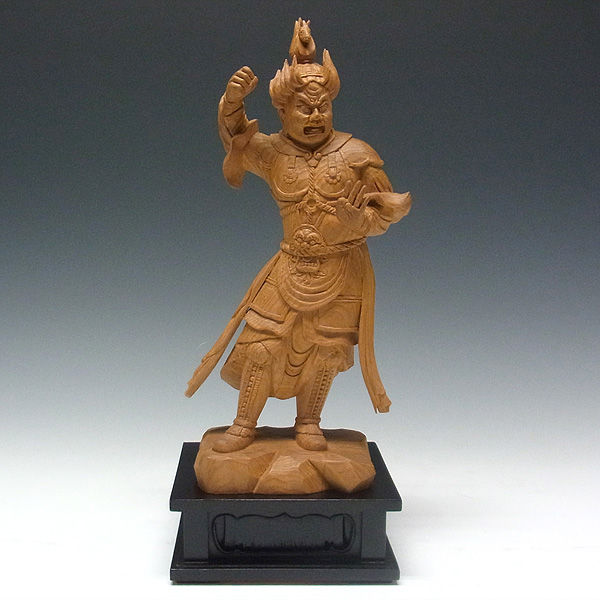 木曽桧/檜(きそひのき) 十二神将 午神 珊底羅大将 さんちら