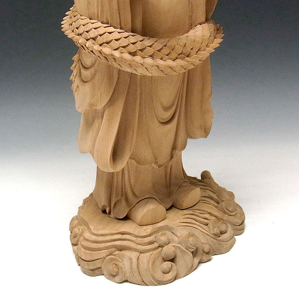 楠/樟(クス) 竜王(八大竜王・龍王・八大龍王) 高さ：51cm （販売