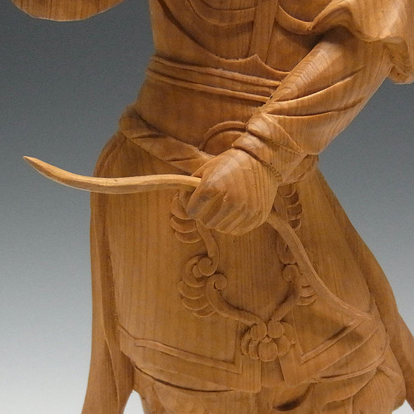 毘沙門天 木曽桧 木彫り 仏像 日本仏師作品 Amazon | 木曽桧 毘沙門天像 木彫り 仏像[国内仏師作品