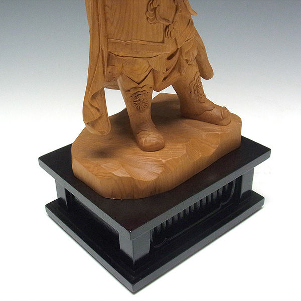 天然木檜材を使用 寺院収蔵 京仏師手作り 特大サイズ 木彫仏像 仏教美術 釈迦如来座像 高94cm 総檜材を使用 寺院収蔵 特大作り 京仏師手作り 木彫仏像 如意輪