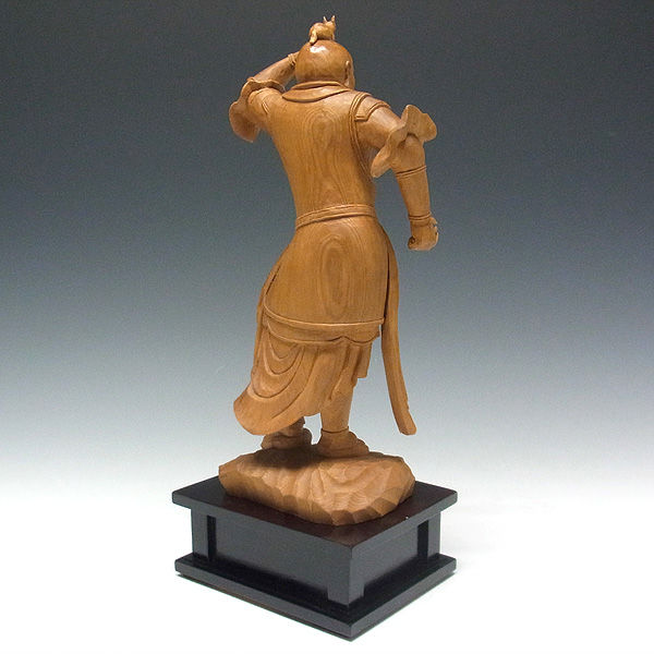木曽桧/檜(きそひのき) 十二神将 戌神 伐折羅大将(金剛力士 木曽桧/檜(きそひのき) 十二神将 戌神 伐折羅大将(金剛力士