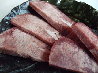 和牛 黒タン