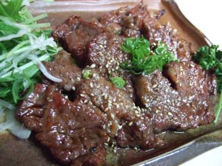 倉石牛バラ焼 2人前