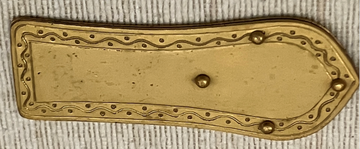 七観山古墳 金銅製帯金具