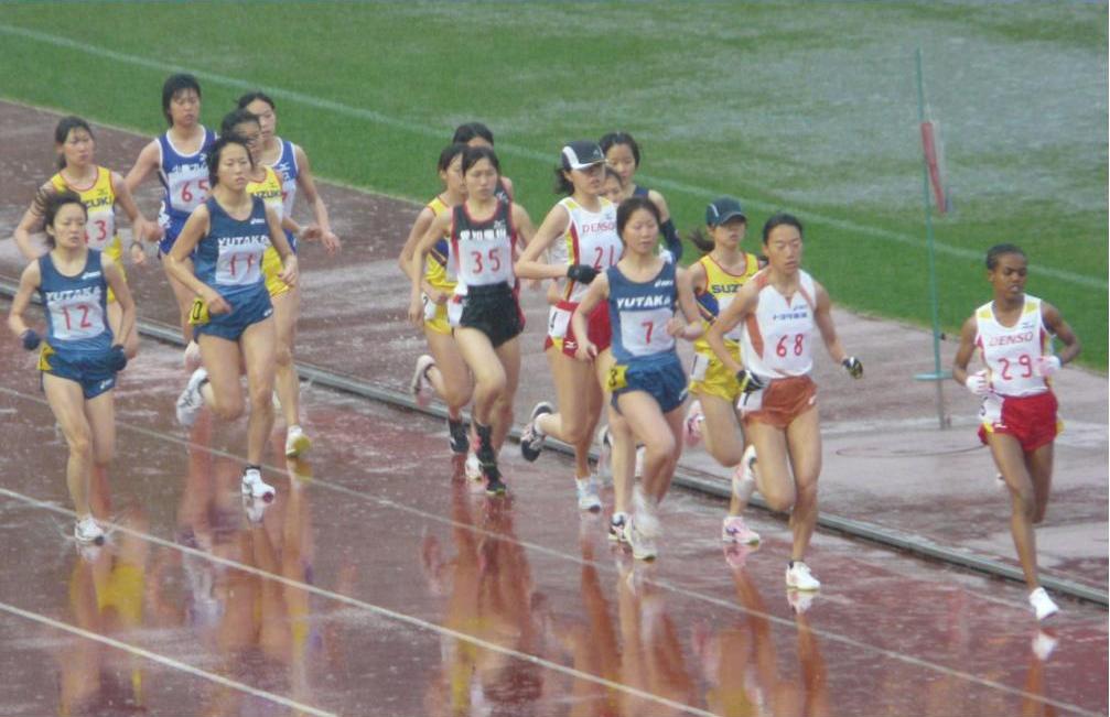 中部実業団選手権 女子5000m 竜神の覚え書き