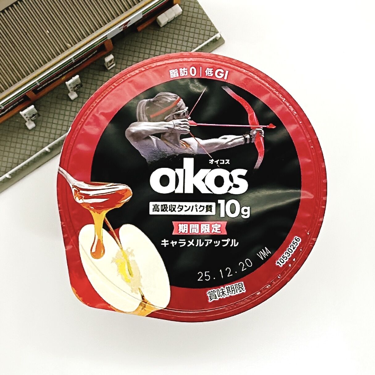 1156レビュー目/91点】期間限定のオイコス『キャラメルアップル』を