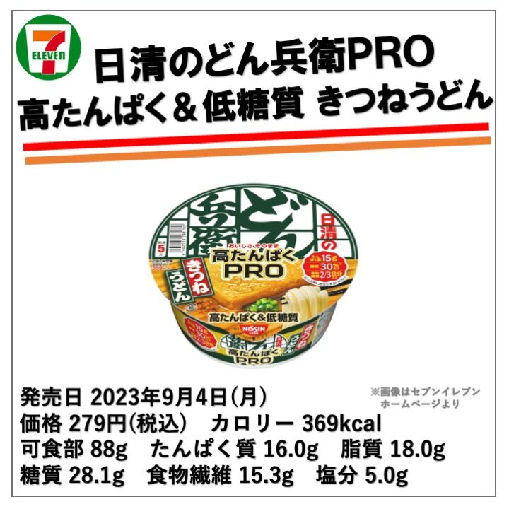 826レビュー目/85点】日清の高たんぱくPROシリーズから、あのうどん