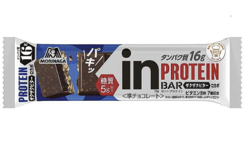 1216レビュー目/84点】進化した『inバープロテイン ザクザクチョコ