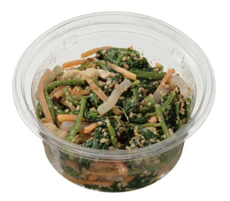 1179レビュー目/91点】セブンイレブンは『ほうれん草の胡麻和え』は