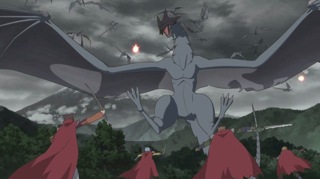 ログ ホライズン2期 Ep19 赤き夜 海外の反応 カエルの石像 アニメ 海外の反応