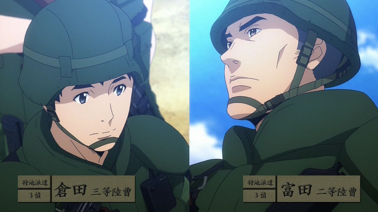 Gate ゲート Ep2 二つの軍勢 海外の反応 7 17追記 カエルの石像 アニメ 海外の反応