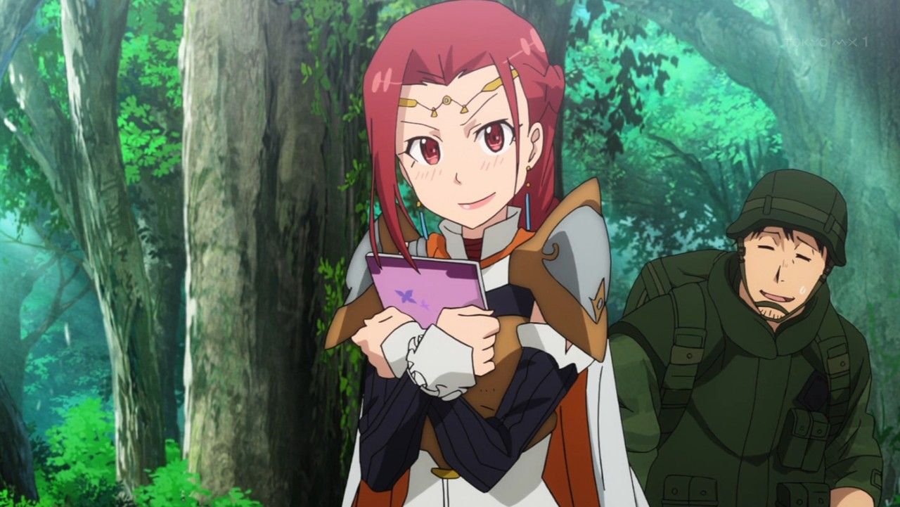 Gate ゲート Ep12 伊丹なら 海外の反応 9 29 追記 カエルの石像 アニメ 海外の反応