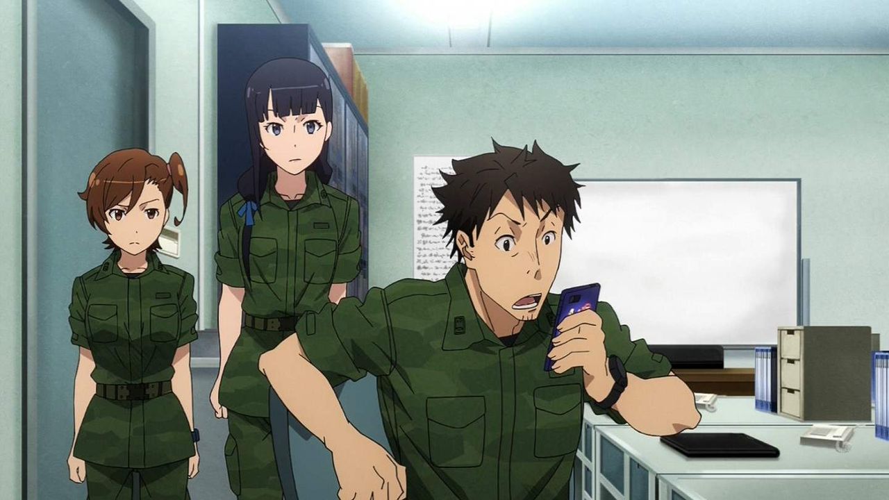 Gate ゲート Ep4 見知らぬ地へ 海外の反応 8 1追記 カエルの石像 アニメ 海外の反応